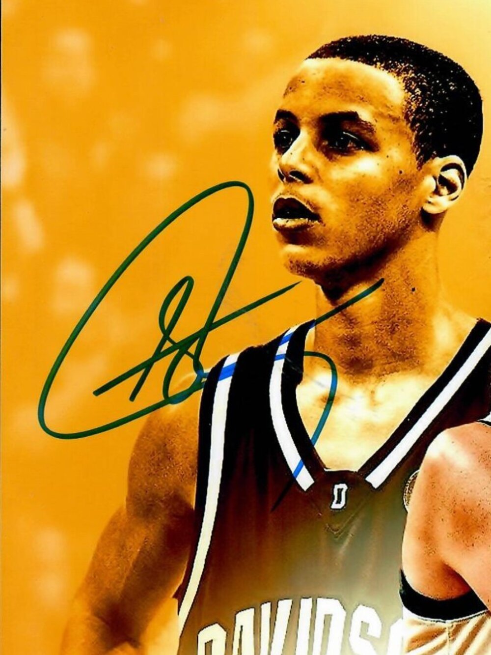 Golden State Warriors Steph Curry Indiana Fever Caitlin Clark Signed 8X10 Photo - Picture 2 of 3